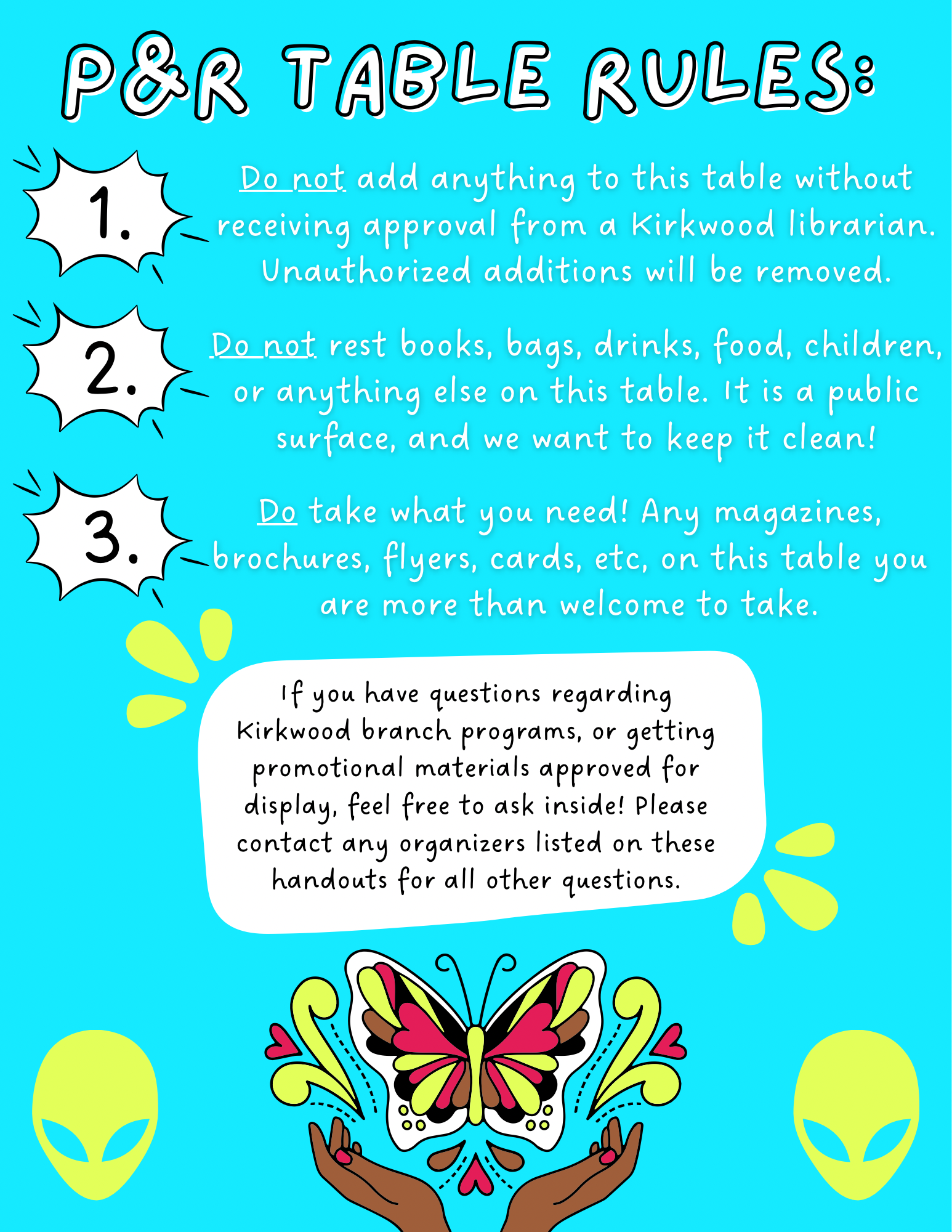 Kirkwood Library Community Programs &amp; Resources, 2024