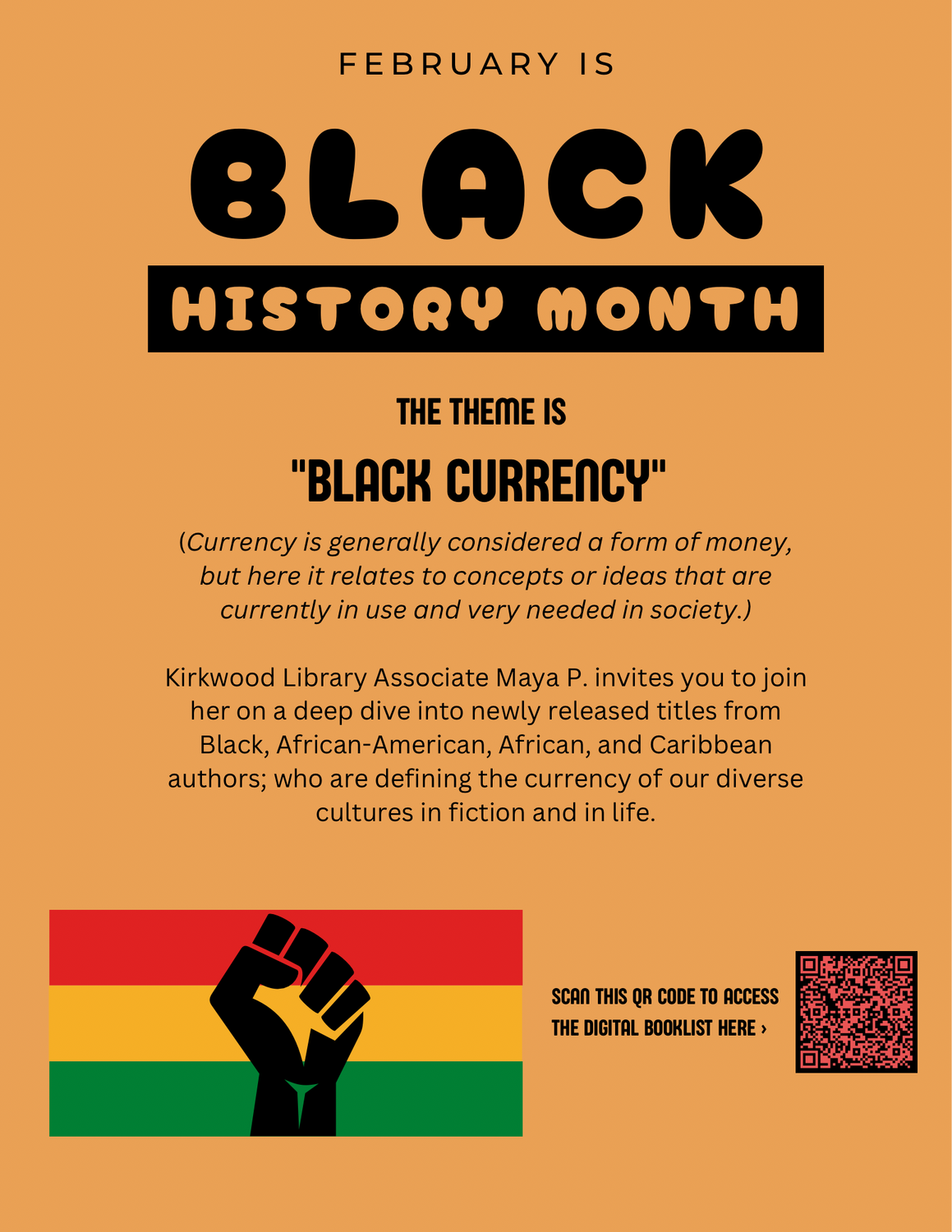 Black History Month Poster, 2025