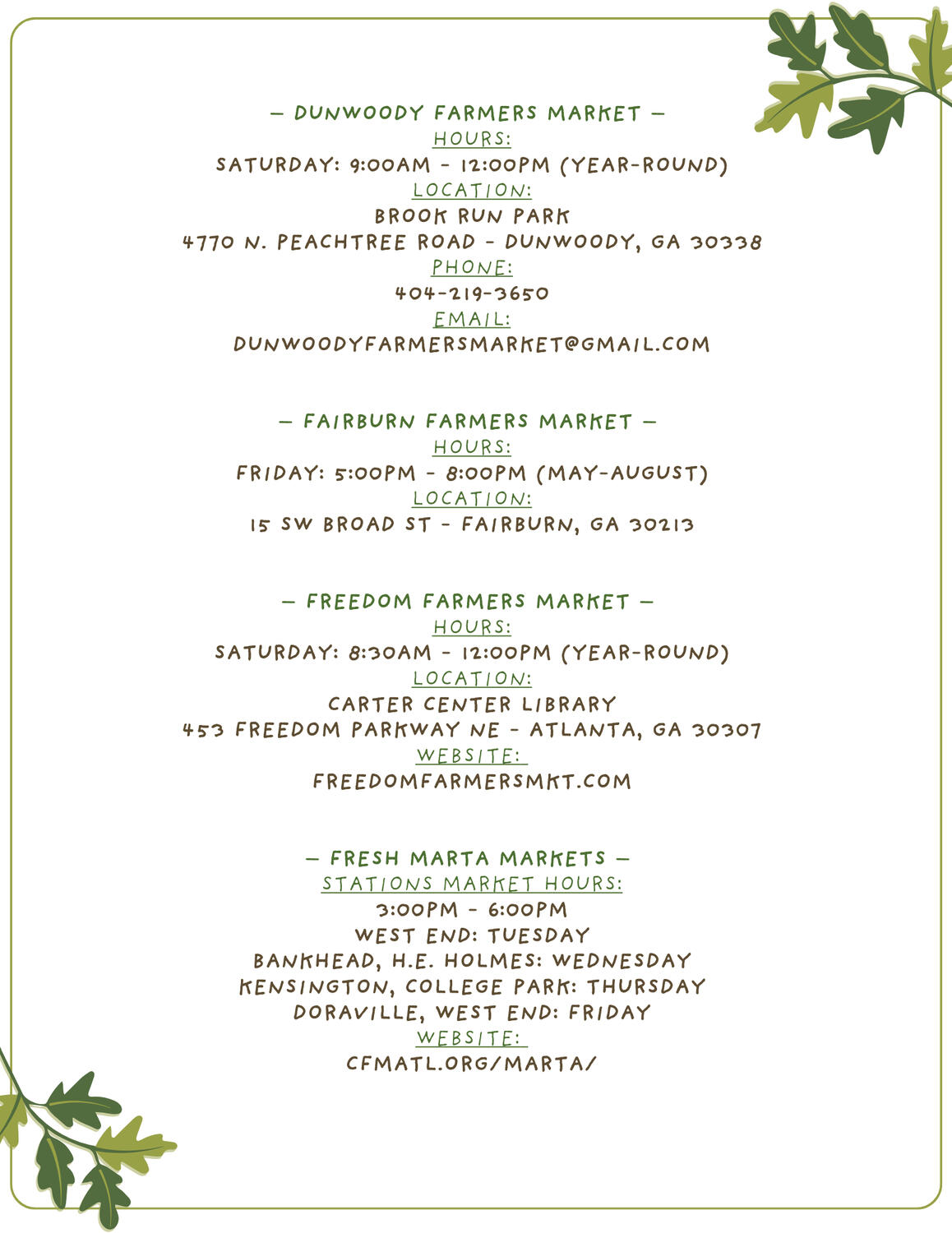 Kirkwood Library Resource Book, 2025