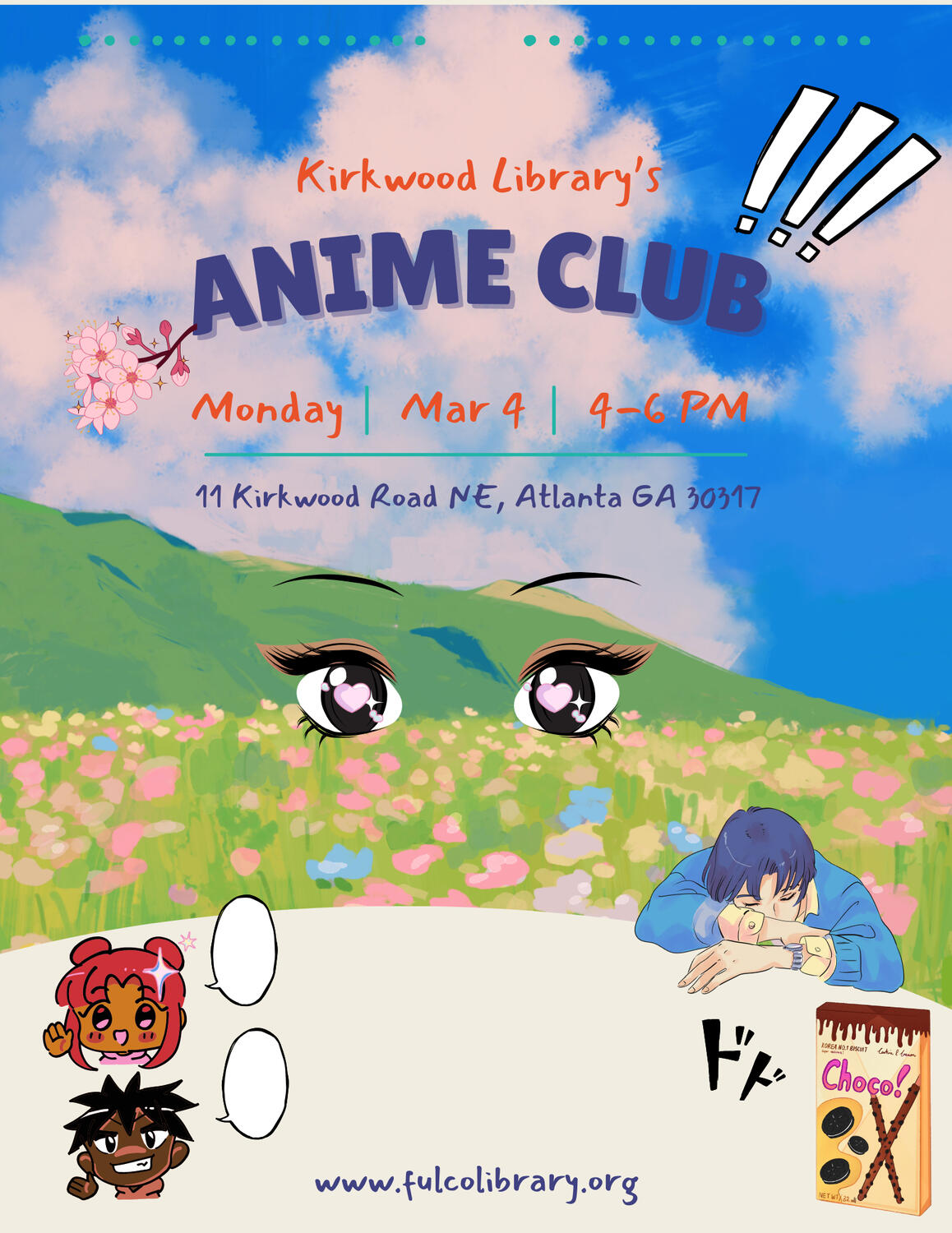 Anime Club Poster, 2024