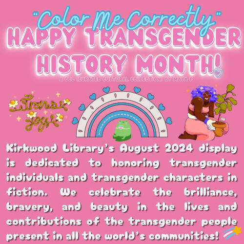 Transgender History Month, 2024