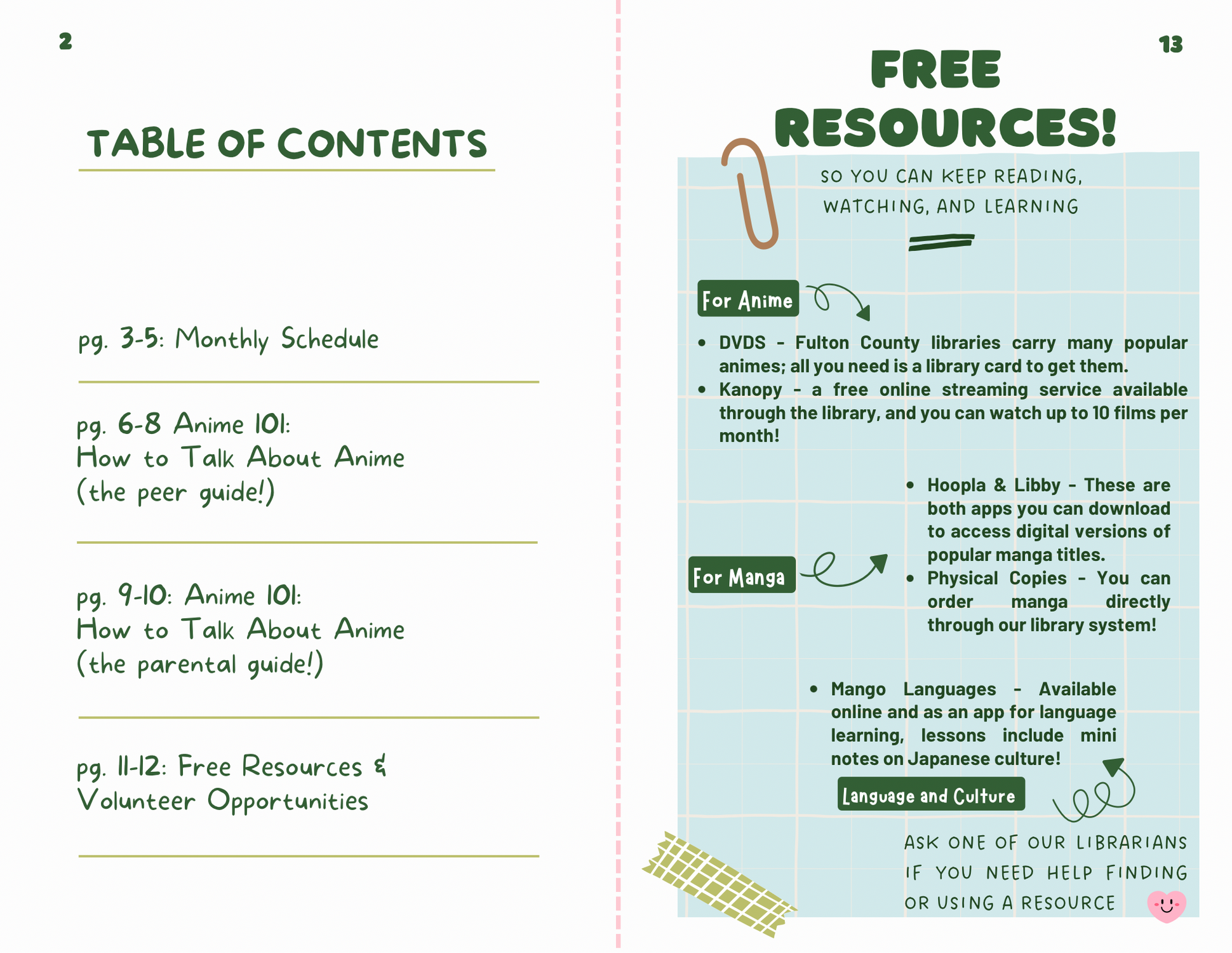 Anime &amp; All Brochure, 2024