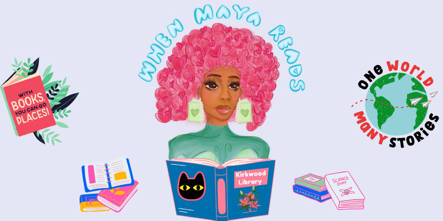 When Maya Reads banner, 2023